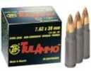 7.62X39mm 124 Grain Hollow Point 20 Rounds TULA Ammunition